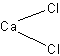 chlorek wapnia - wzór strukturalny