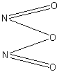 tlenek azotu(III) wzór struktralny